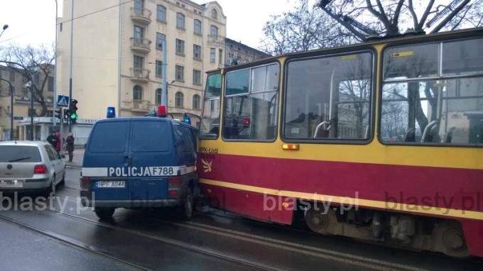 Brawurowy pościg na ulicach Łodzi