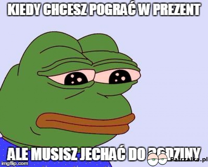 Kiedy chcesz pograć w prezent ale musisz jechać do rodziny