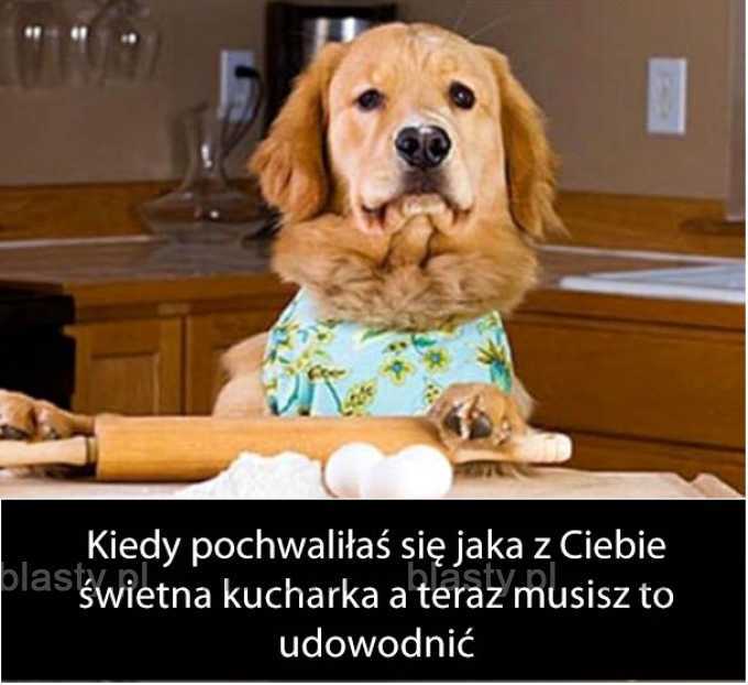 Kiedy pochwaliłaś się