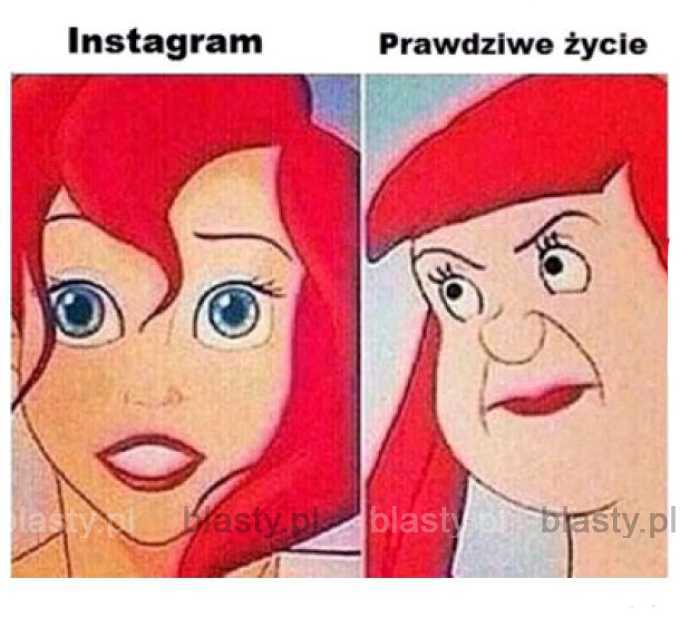 Laski na instagramie takie są.