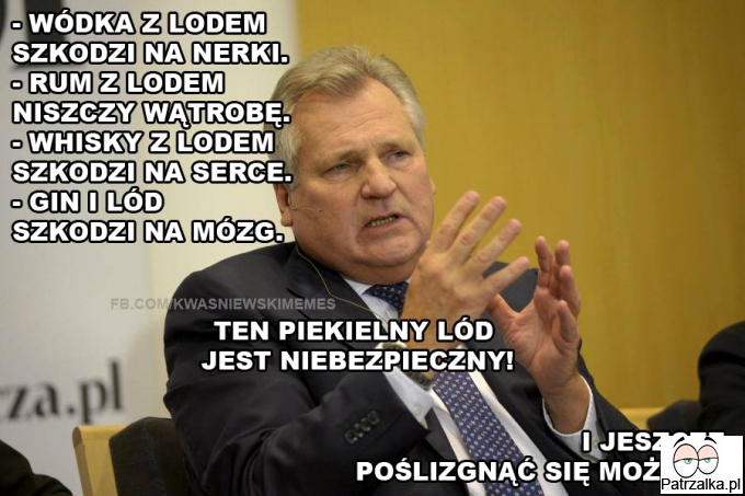 Lód szkodzi