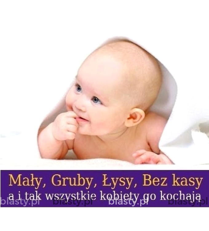 Mały gruby bez kasy