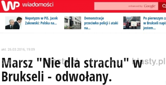 Marsz nie dla strachu