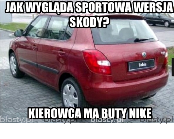 Skoda w sportowym stylu