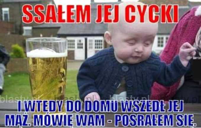 Ssałem jej cycki