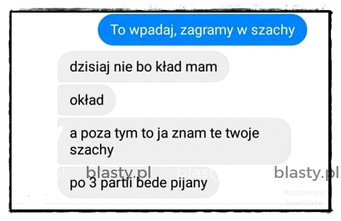 To wpadaj zagramy w szachy