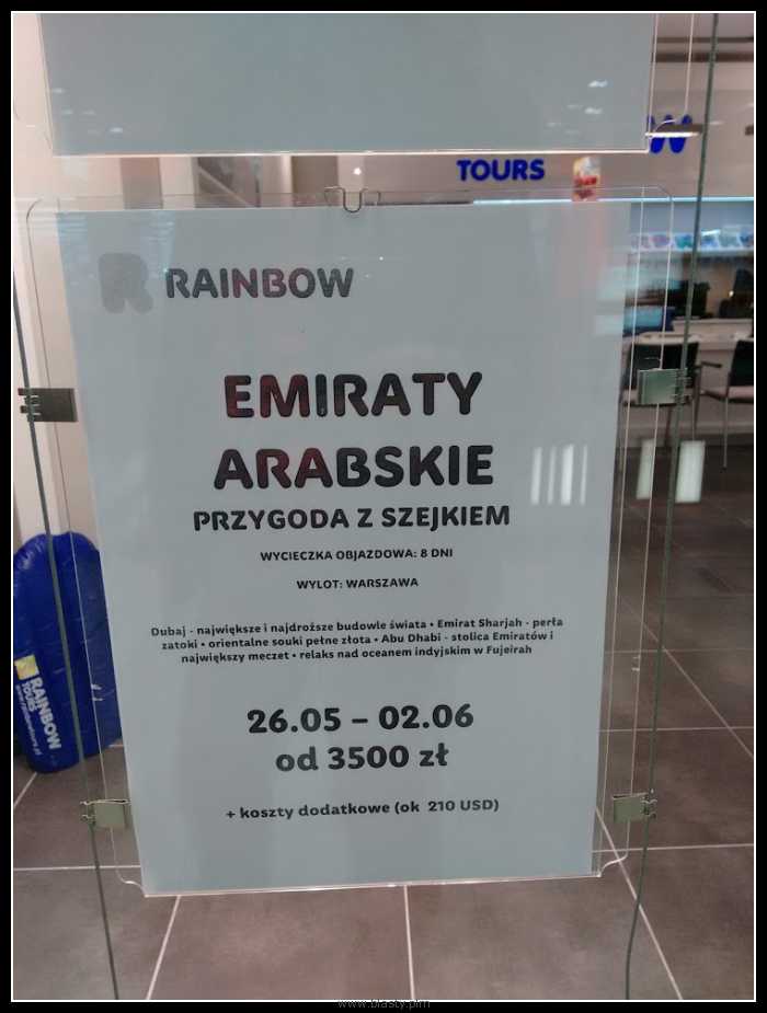 Emiraty Arabskie - przygoda z szejkiem