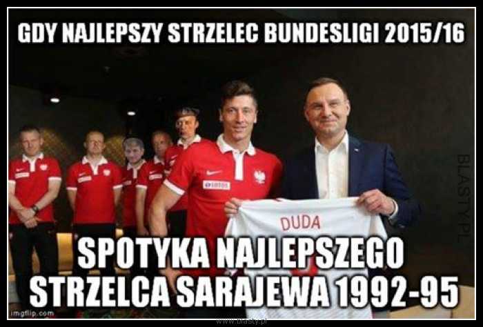 Gdy najlepszy strzelec bundesligi 2015/16 spotyka najlepszego strzelca sarajerwa