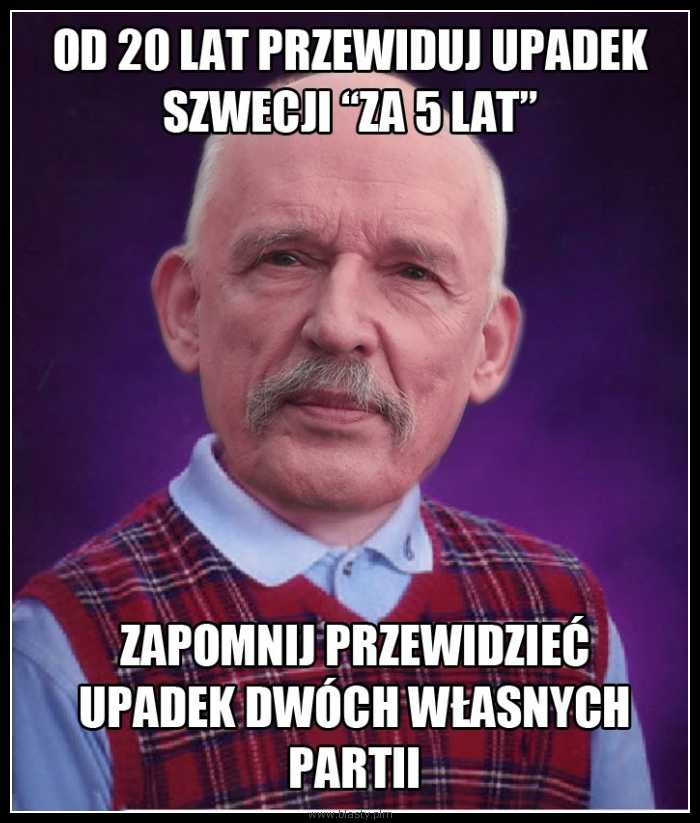 Od 20 lat przewiduje upadek szwecji za 5 lat