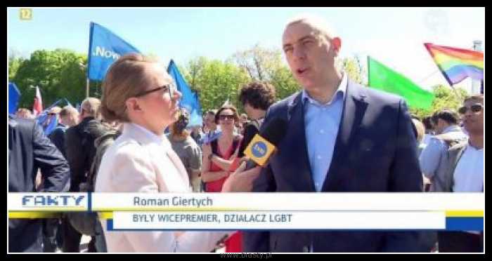 Roman Giertych działacz LGBT