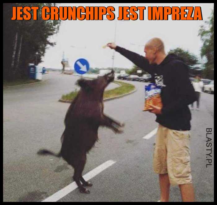 Jest crunchips jest impreza