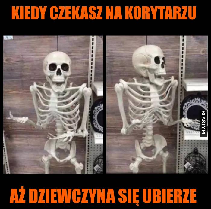 Kiedy czekasz na korytarzu