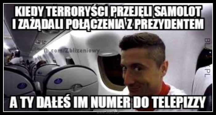 Kiedy terrorryści przejęli samolot i zażądali połączenia z prezydentem