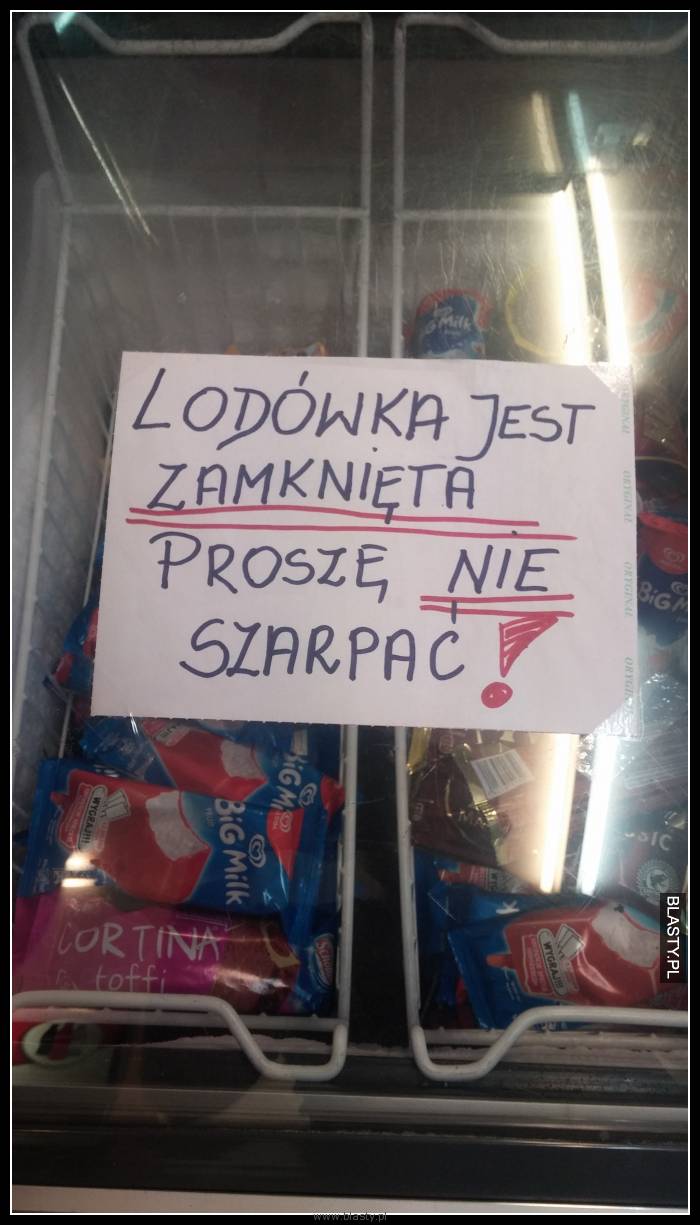 Nie szarpać proszę