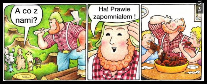 Prawie zapomniał