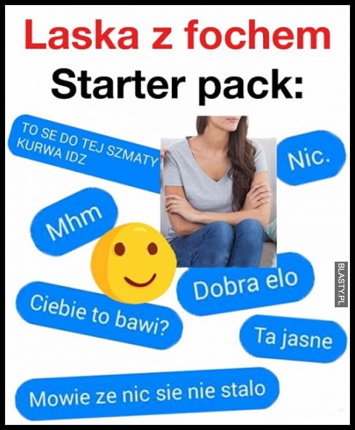 Laska z fochem starter pack