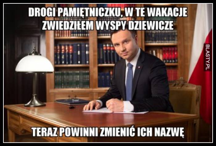 Drogi pamiętniczku w te wakacje zwiedziłem wyspy dziewicze - teraz powinni zmienić ich nazwę