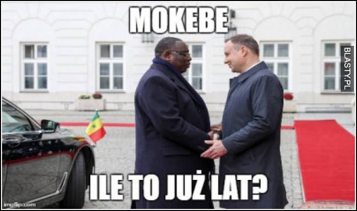 Mokebe ile to już lat