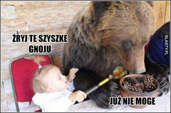 Żryj te szynke gnoju