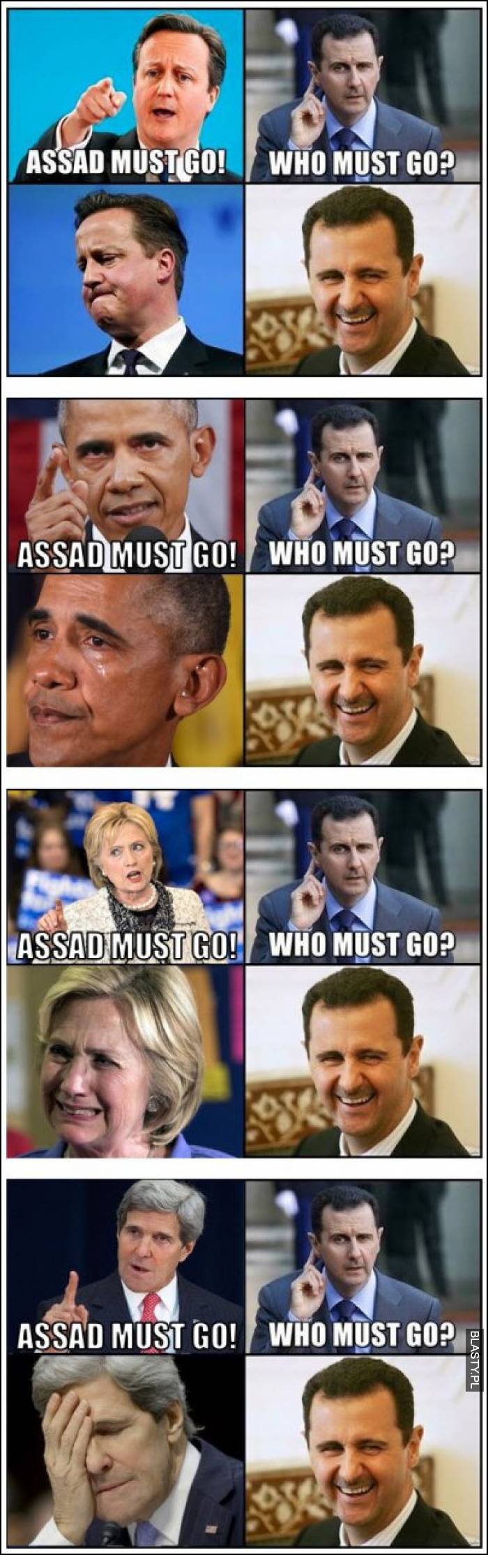Assad must go
