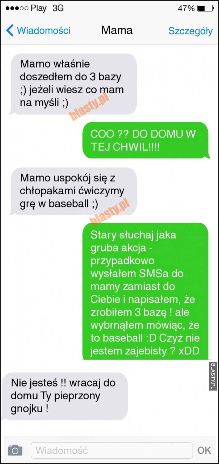 Mamo własnie doszedłem do 3 bazy