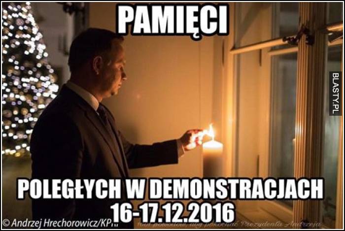 Pamięci poległych w demonstracjach