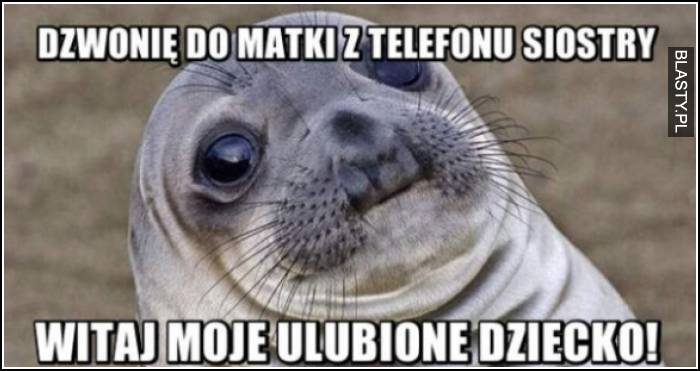 telefon od siostry