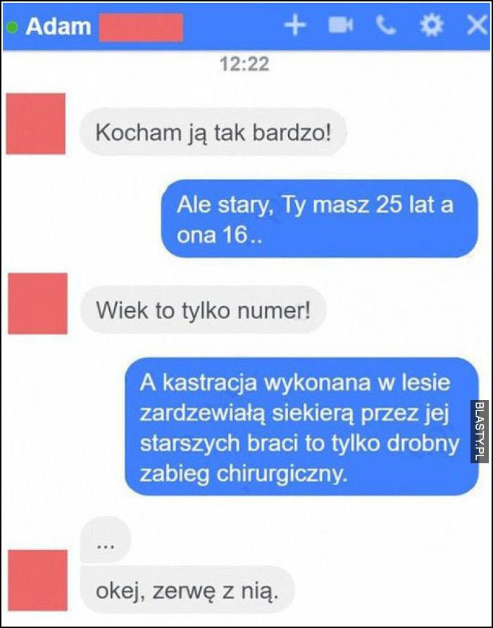 To tylko drobna kastracja