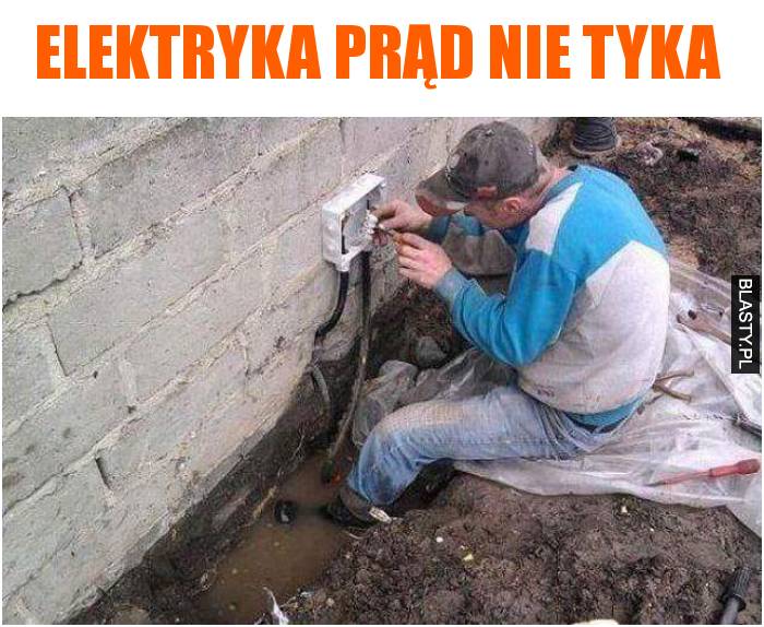 elektryka prąd nie tyka