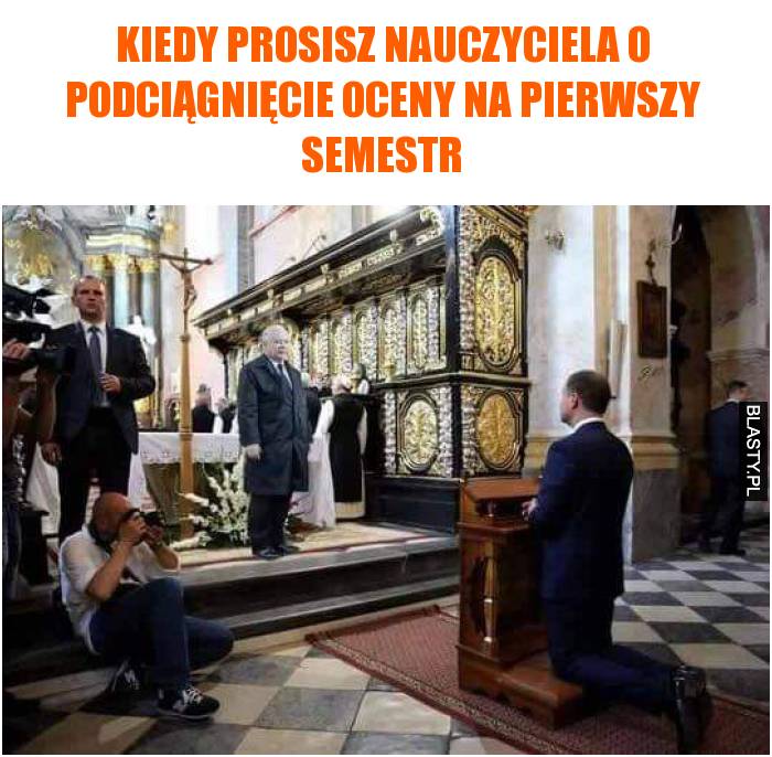 kiedy prosisz nauczyciela