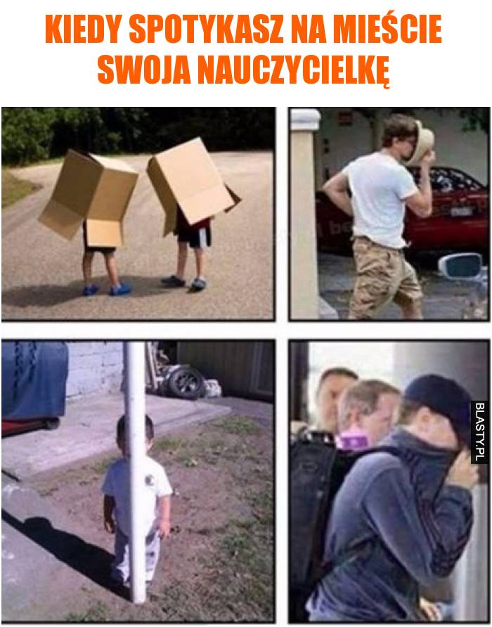 Kiedy spotykasz na mieście swoja nauczycielkę