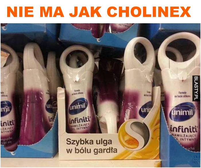 nie ma jak cholinex