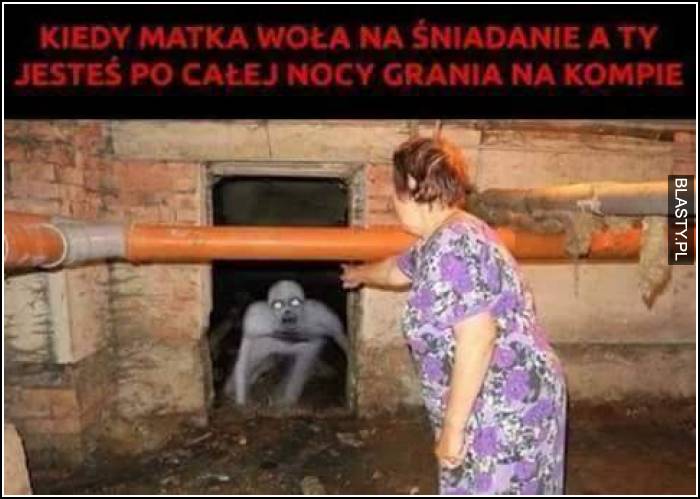 po graniu całą noc