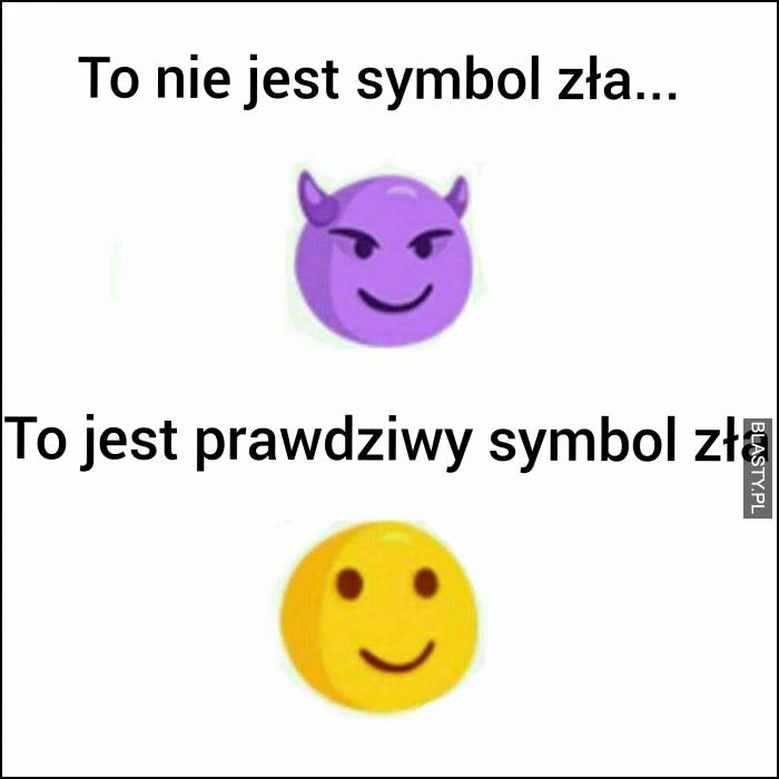 symbol zła