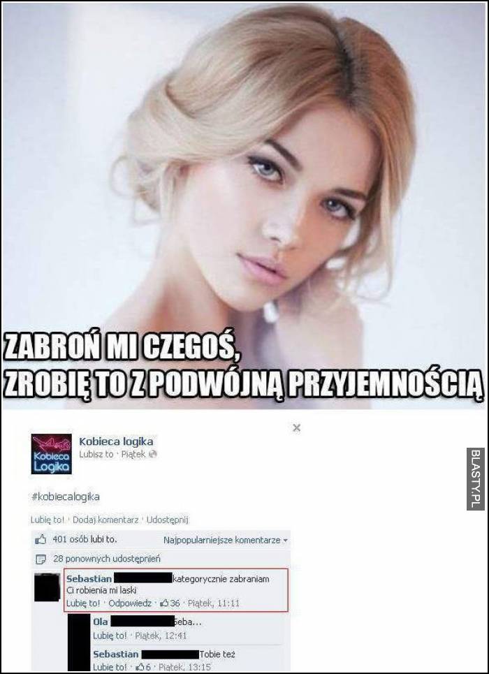 zabroń mi czegoś