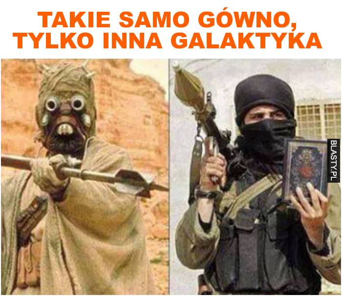 takie samo gówno, tylko inna galaktyka