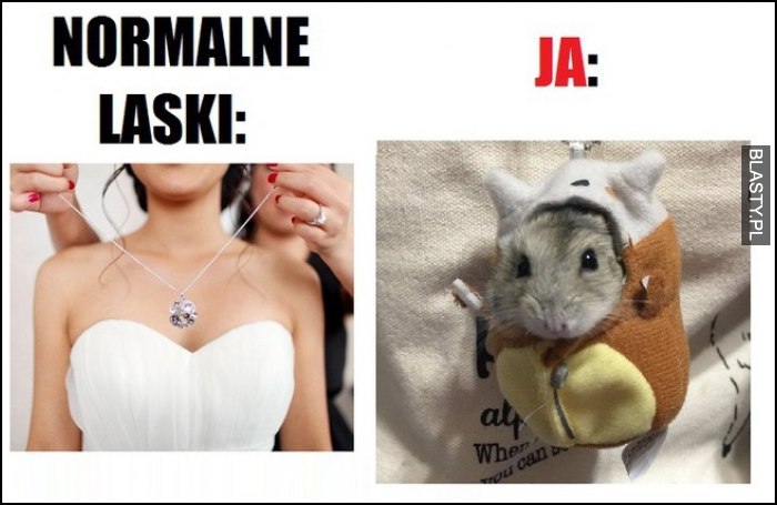 Normalne laski vs ja