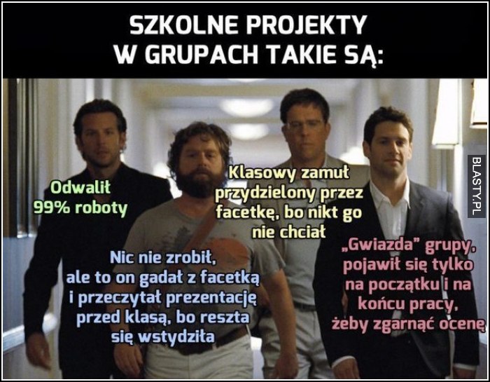 Szkolne projekty takie są