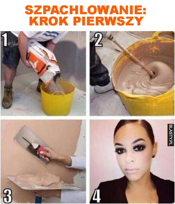 Szpachlowanie: krok pierwszy