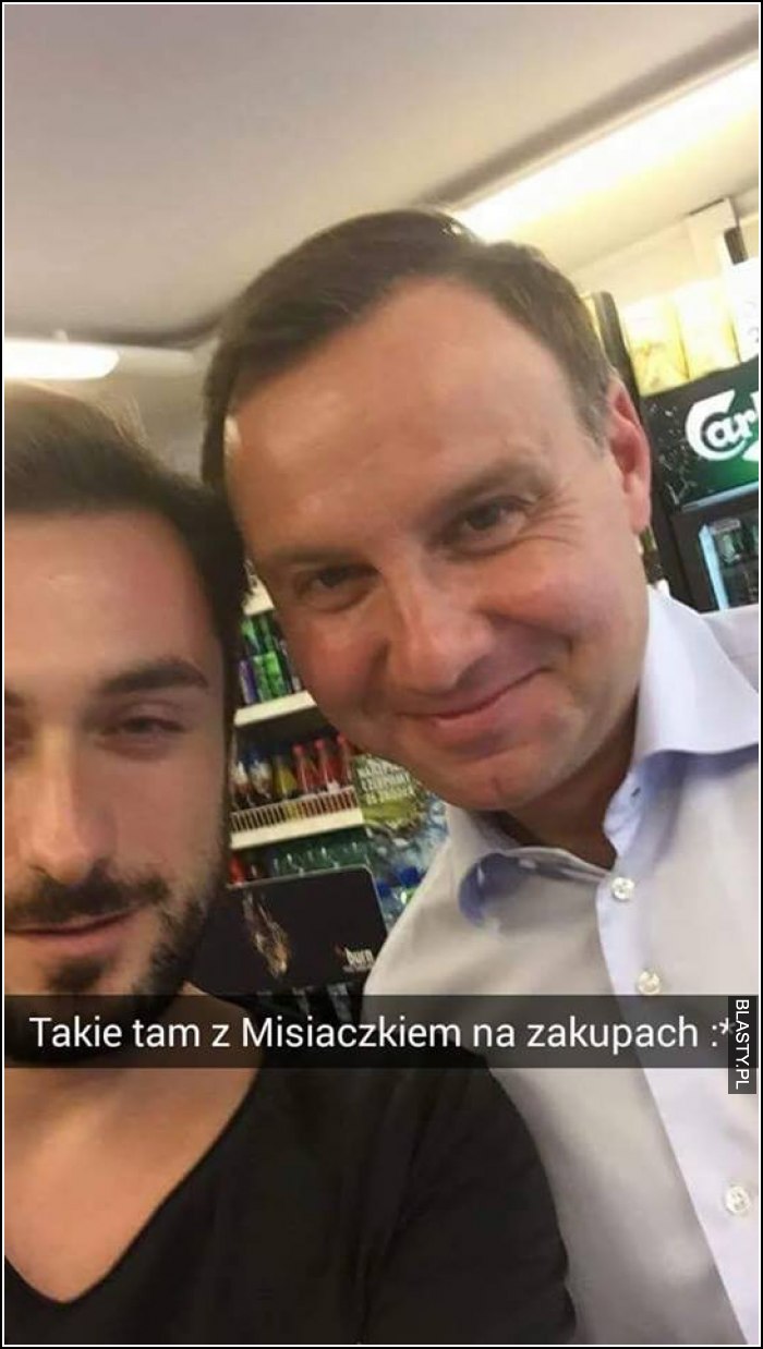 Takie tam z misiaczkiem na zakupach