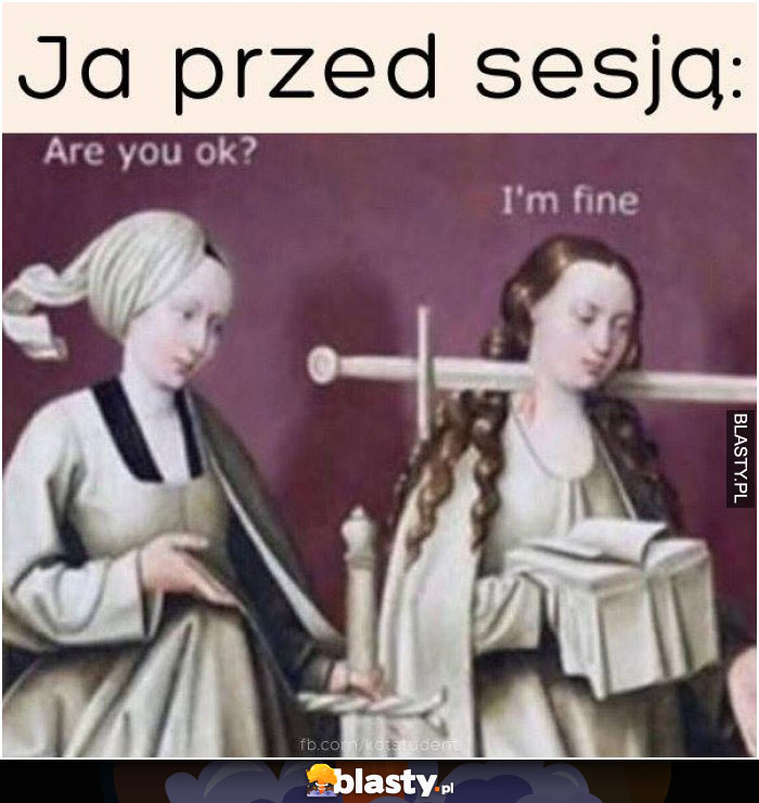 Ja przed sesją