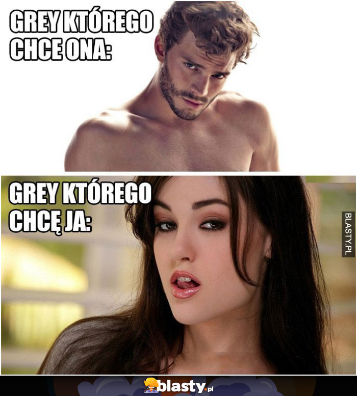 Grey, którego chce ona