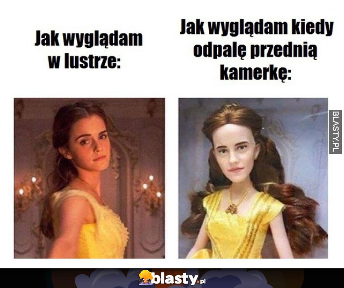 Jak wyglądam w lustrze