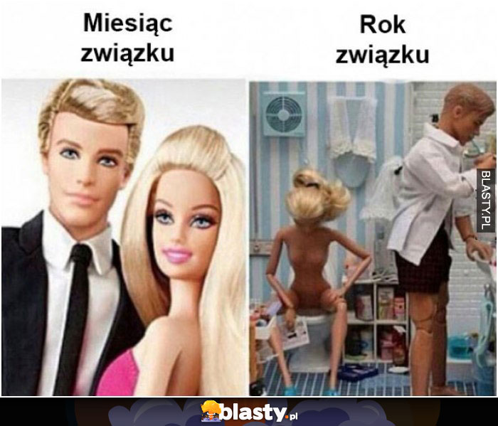 Miesiąc związku VS rok związku