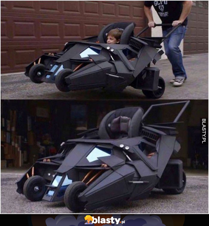 Mini batmobil