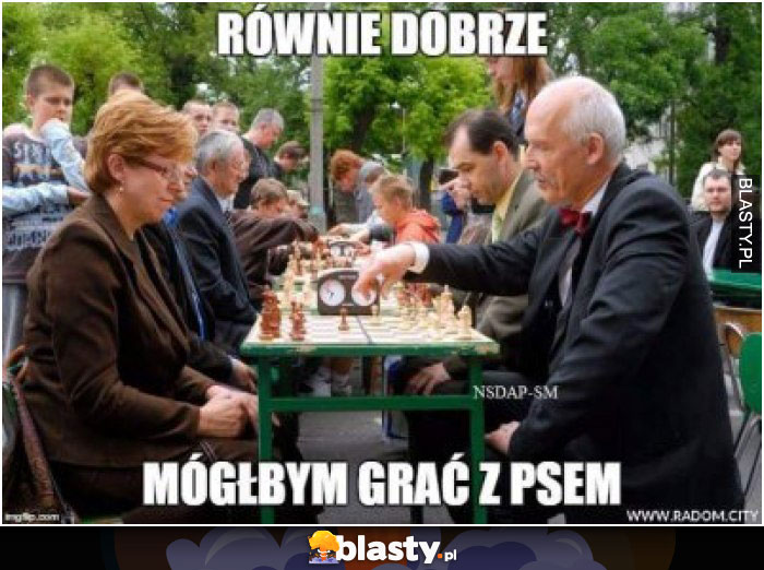 Równie dobrze mógłbym grać z psem