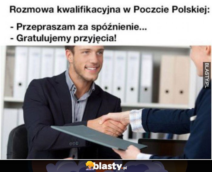 Rozmowa kwalifikacyjna w poczcie polskiej