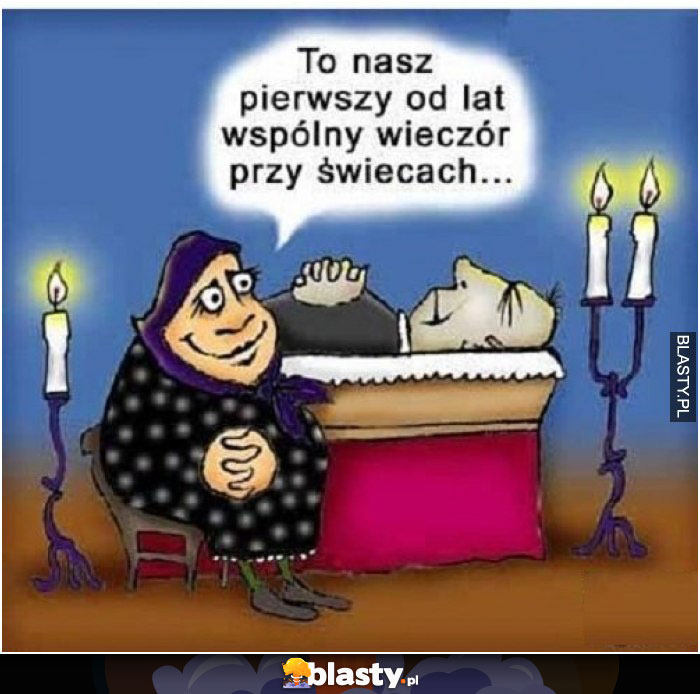 To nasz pierwszy wieczór od lat...