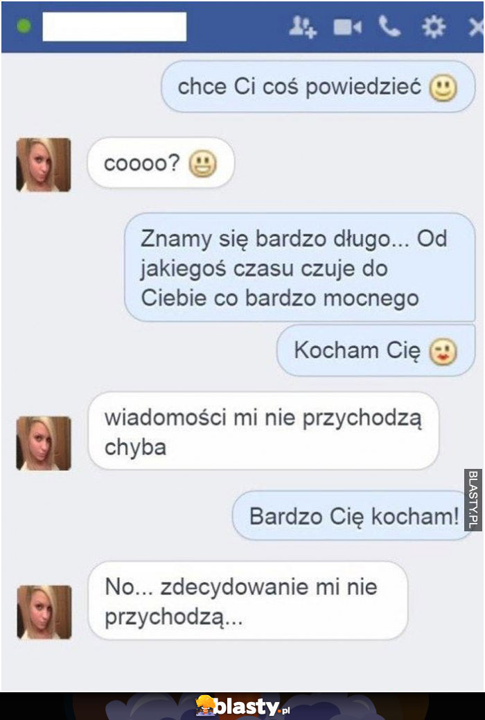 Chciałbym ci coś powiedzieć