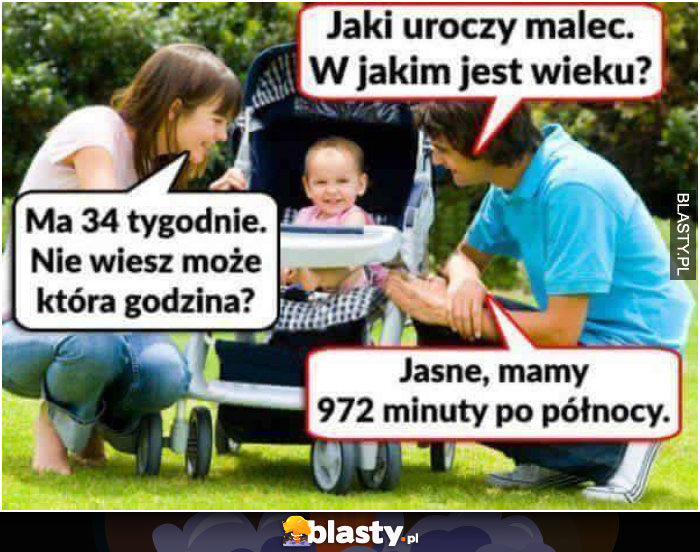 Jaki uroczy malec, ile ma lat?